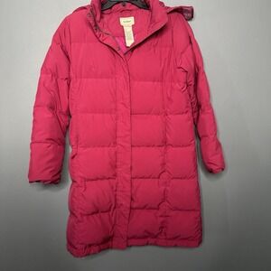 Vintage LL Bean Goose Down Long Winter Parka. Outdoor, Preppy, Casual. Women's M